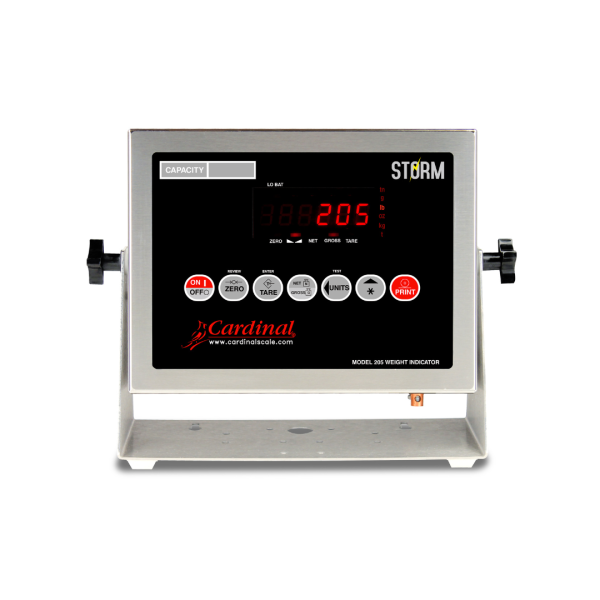 Indicador de peso Cardinal 205